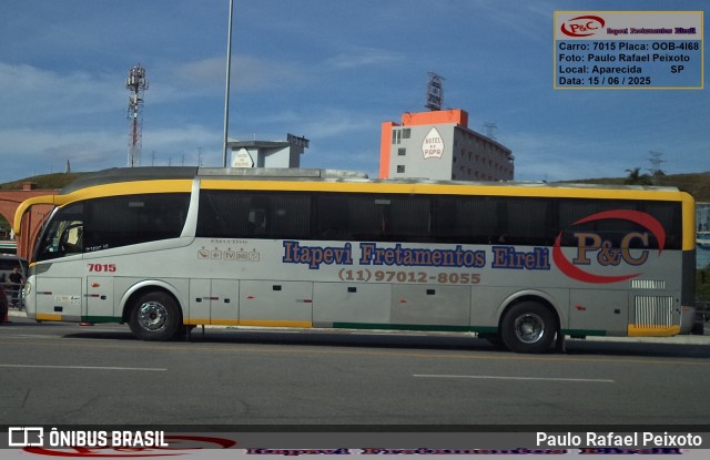 P&C Itapevi Fretamentos 7015 na cidade de Aparecida, São Paulo, Brasil, por Paulo Rafael Peixoto. Número da foto: #13193984.