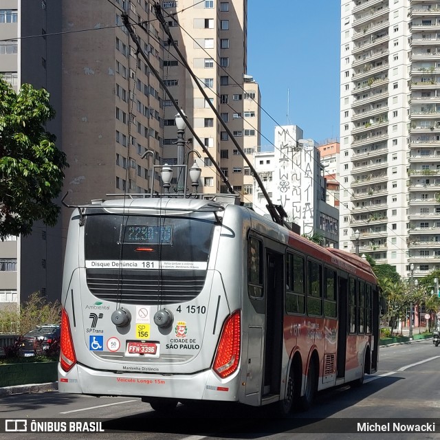 Himalaia Transportes > Ambiental Transportes Urbanos 4 1510 na cidade de São Paulo, São Paulo, Brasil, por Michel Nowacki. Número da foto: #13196835.