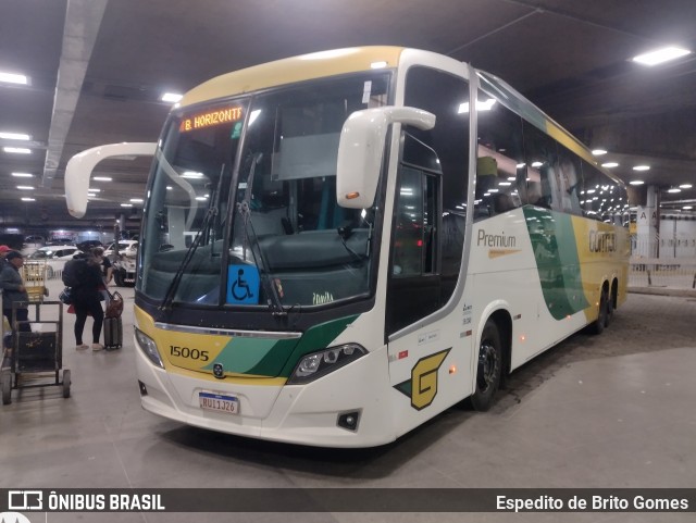 Empresa Gontijo de Transportes 15005 na cidade de Belo Horizonte, Minas Gerais, Brasil, por Espedito de Brito Gomes. Número da foto: #13196687.