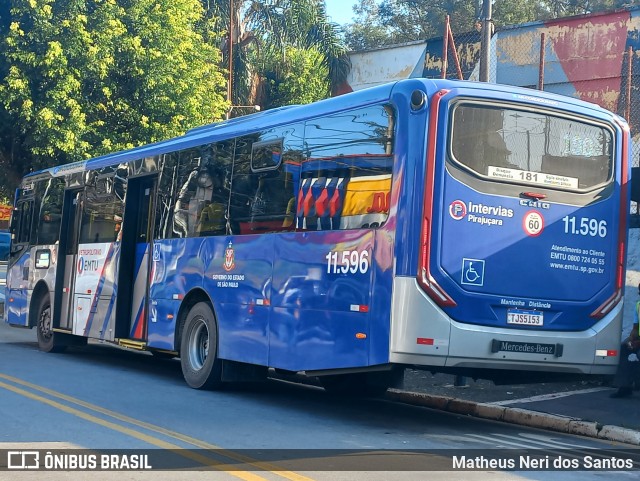 Viação Pirajuçara 11.596 na cidade de Taboão da Serra, São Paulo, Brasil, por Matheus Neri dos Santos. Número da foto: #13194401.