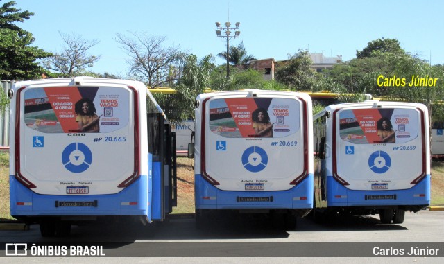 HP Transportes Coletivos 20.665 na cidade de Goiânia, Goiás, Brasil, por Carlos Júnior. Número da foto: #13196140.