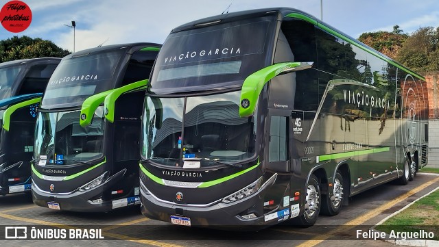 Viação Garcia 90021 na cidade de Maringá, Paraná, Brasil, por Felipe Arguelho. Número da foto: #13195023.