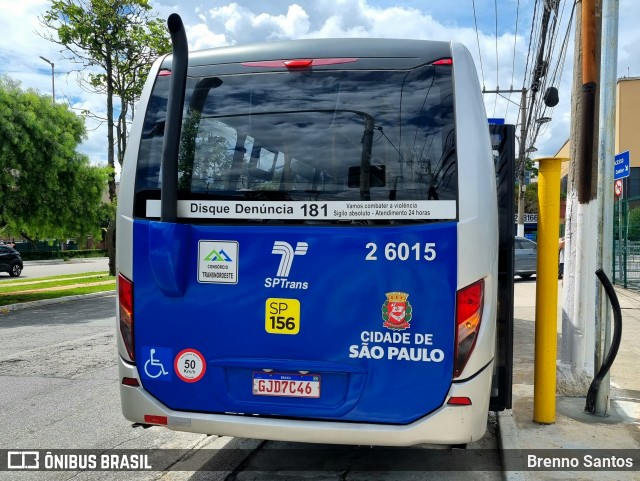 Transcooper > Norte Buss 2 6015 na cidade de São Paulo, São Paulo, Brasil, por Brenno Santos. Número da foto: #13193686.