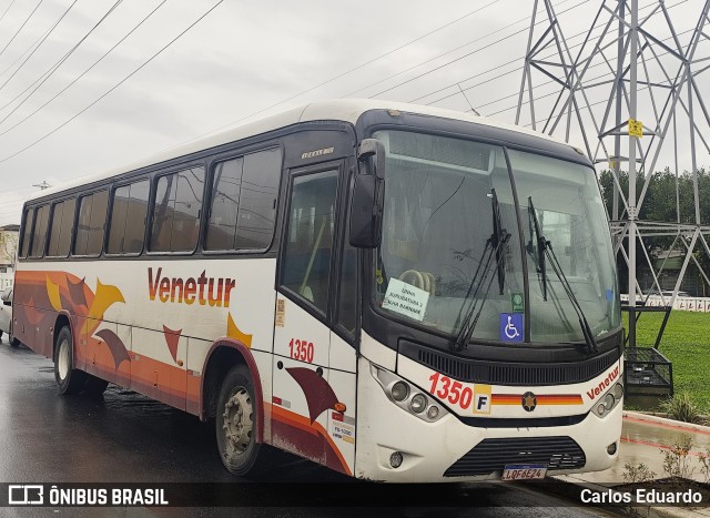 Venetur Turismo 1350 na cidade de Cubatão, São Paulo, Brasil, por Carlos Eduardo. Número da foto: #13195556.