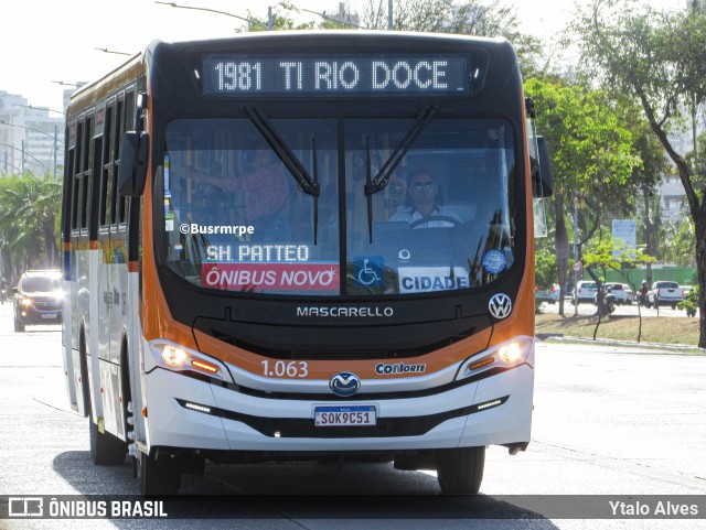 Cidade Alta Transportes 1.063 na cidade de Recife, Pernambuco, Brasil, por Ytalo Alves. Número da foto: #13195466.