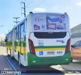 Viação Atalaia Transportes 6413 na cidade de Aracaju, Sergipe, Brasil, por Eder C.  Silva. Número da foto: #:id.