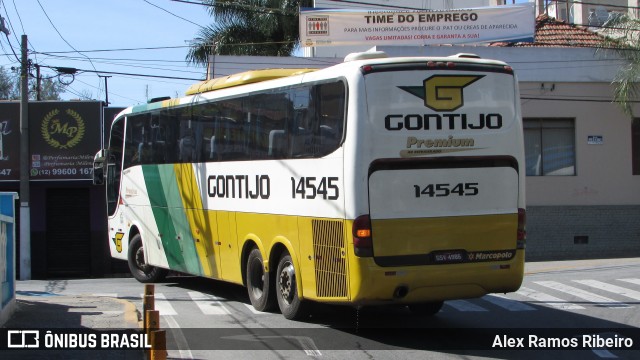 Empresa Gontijo de Transportes 14545 na cidade de Aparecida, São Paulo, Brasil, por Alex Ramos Ribeiro. Número da foto: #13198957.