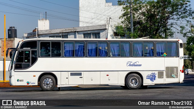 Autobuses Teotihuacan 1051 na cidade de Gustavo A. Madero, Ciudad de México, México, por Omar Ramírez Thor2102. Número da foto: #13197362.