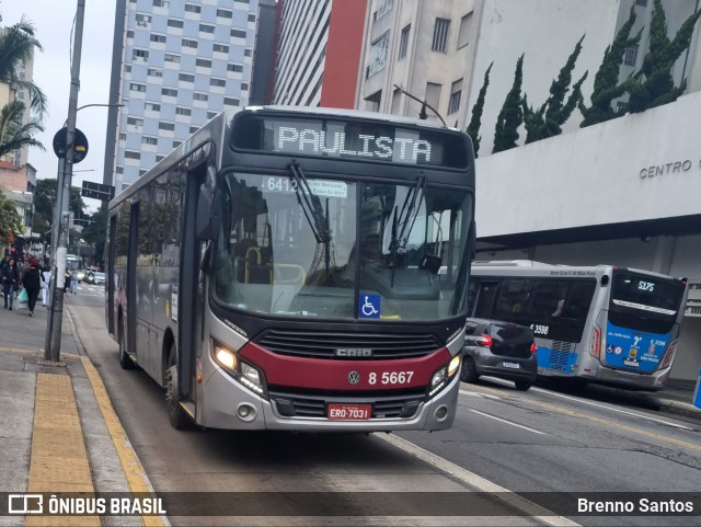 Auto Viação Transcap >> Auto Bless Transportes 8 5667 na cidade de São Paulo, São Paulo, Brasil, por Brenno Santos. Número da foto: #13197256.
