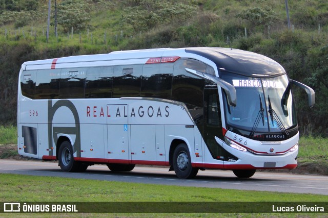 Real Alagoas de Viação 596 na cidade de Muriaé, Minas Gerais, Brasil, por Lucas Oliveira. Número da foto: #13198014.