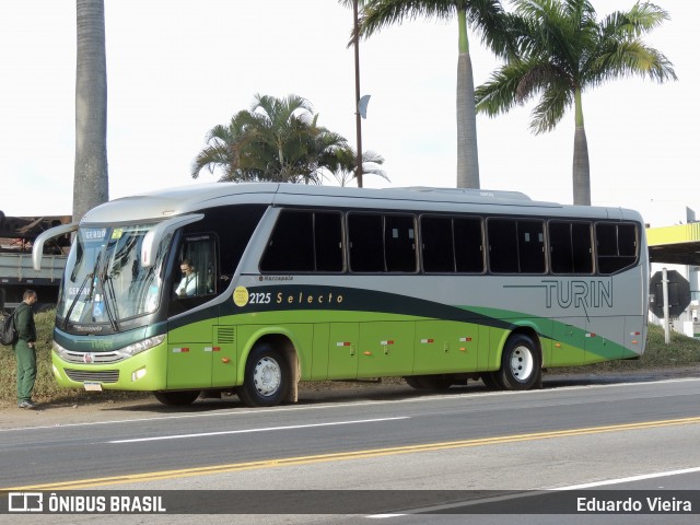 Turin Transportes 2125 na cidade de Conselheiro Lafaiete, Minas Gerais, Brasil, por Eduardo Vieira. Número da foto: #13197544.