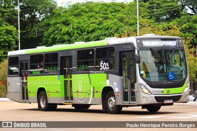 Viação Garcia 81146 na cidade de Maringá, Paraná, Brasil, por Paulo Henrique Pereira Borges. Número da foto: #13198254.