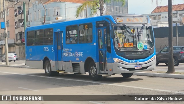 Auto Viação Navegantes 6135 na cidade de Porto Alegre, Rio Grande do Sul, Brasil, por Gabriel da Silva Ristow. Número da foto: #13197823.