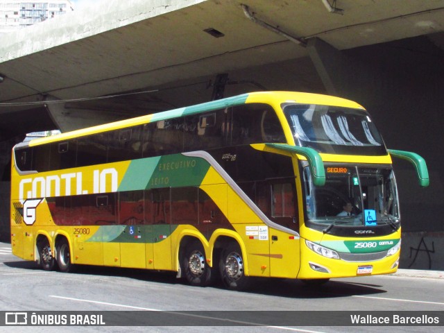 Empresa Gontijo de Transportes 25080 na cidade de Belo Horizonte, Minas Gerais, Brasil, por Wallace Barcellos. Número da foto: #13197931.
