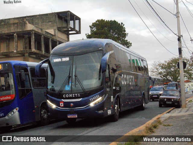 Viação Cometa 724532 na cidade de Sorocaba, São Paulo, Brasil, por Weslley Kelvin Batista. Número da foto: #13198516.