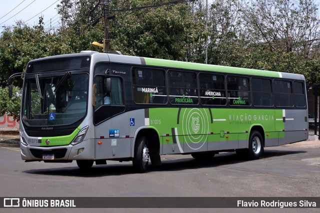 Viação Garcia 81075 na cidade de Paranavaí, Paraná, Brasil, por Flavio Rodrigues Silva. Número da foto: #13199212.