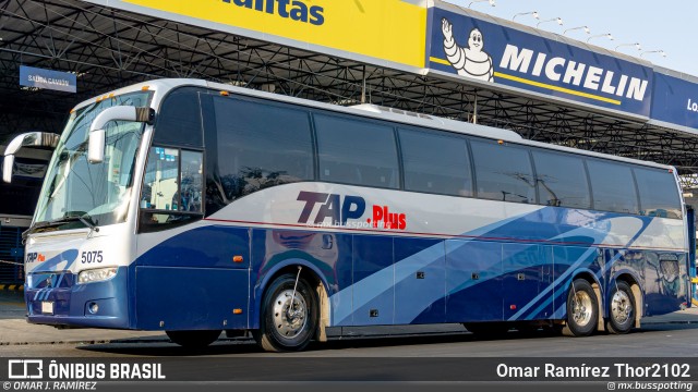 TAP - Transportes y Autobuses del Pacífico 5075 na cidade de Gustavo A. Madero, Ciudad de México, México, por Omar Ramírez Thor2102. Número da foto: #13197258.