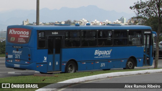 Biguaçu Transportes Coletivos Administração e Participação 371 na cidade de Florianópolis, Santa Catarina, Brasil, por Alex Ramos Ribeiro. Número da foto: #13198888.