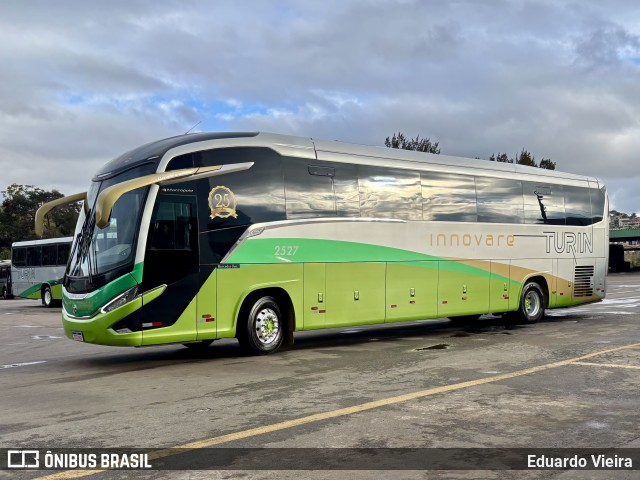 Turin Transportes 2527 na cidade de Ouro Branco, Minas Gerais, Brasil, por Eduardo Vieira. Número da foto: #13197542.