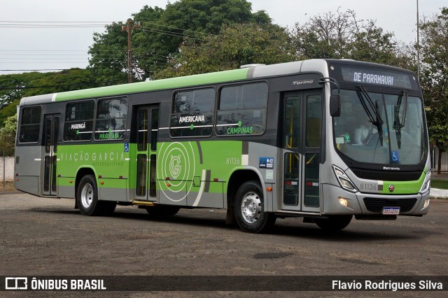 Viação Garcia 81136 na cidade de Paranavaí, Paraná, Brasil, por Flavio Rodrigues Silva. Número da foto: #13199211.