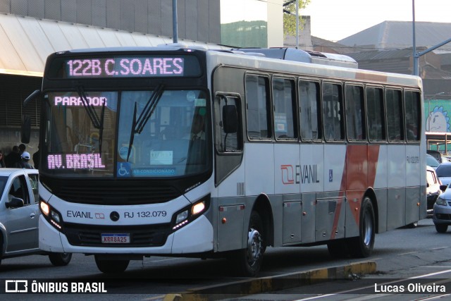Evanil Transportes e Turismo RJ 132.079 na cidade de Rio de Janeiro, Rio de Janeiro, Brasil, por Lucas Oliveira. Número da foto: #13197836.