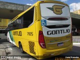 Empresa Gontijo de Transportes 7105 na cidade de Belo Horizonte, Minas Gerais, Brasil, por Hariel Bernades. Número da foto: #13197266.