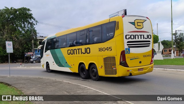 Empresa Gontijo de Transportes 18045 na cidade de Ilhéus, Bahia, Brasil, por Davi Gomes. Número da foto: #13201565.
