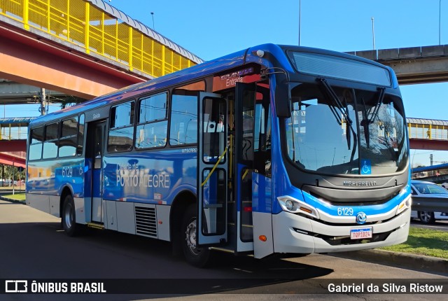 Auto Viação Navegantes 6129 na cidade de Porto Alegre, Rio Grande do Sul, Brasil, por Gabriel da Silva Ristow. Número da foto: #13201987.