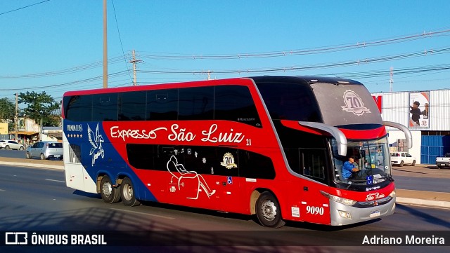 Expresso São Luiz 9090 na cidade de Cuiabá, Mato Grosso, Brasil, por Adriano Moreira. Número da foto: #13199696.
