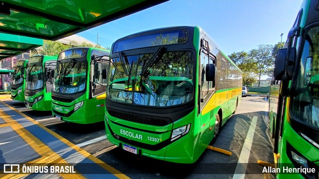 Transportes Capellini 12357 na cidade de Paulínia, São Paulo, Brasil, por Allan Henrique. Número da foto: #13202065.