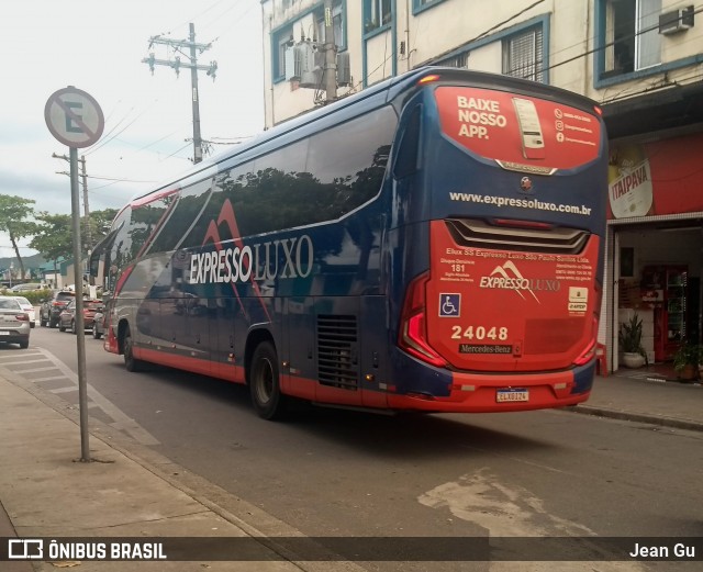 Expresso Luxo 24048 na cidade de Santos, São Paulo, Brasil, por Jean Gu. Número da foto: #13201824.
