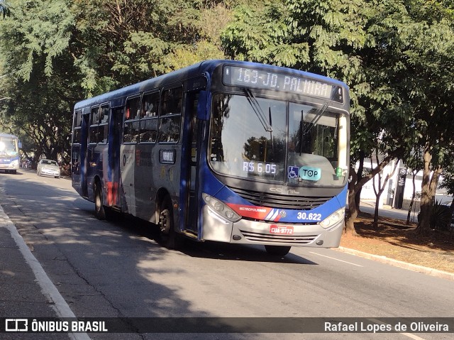 Empresa de Ônibus Vila Galvão 30.622 na cidade de São Paulo, São Paulo, Brasil, por Rafael Lopes de Oliveira. Número da foto: #13199576.