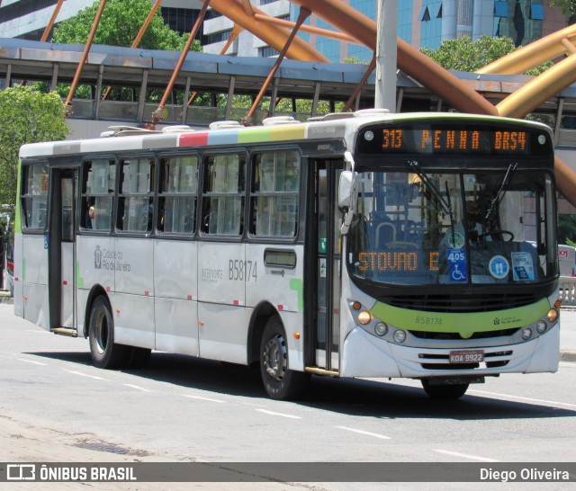 Viação Nossa Senhora de Lourdes B58174 na cidade de Rio de Janeiro, Rio de Janeiro, Brasil, por Diego Oliveira. Número da foto: #13199254.