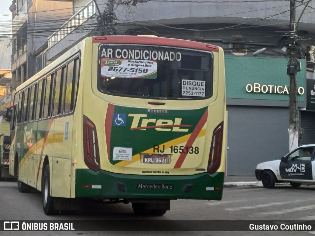 TREL - Transturismo Rei RJ 165.138 na cidade de Duque de Caxias, Rio de Janeiro, Brasil, por Gustavo Coutinho. Número da foto: #13199406.