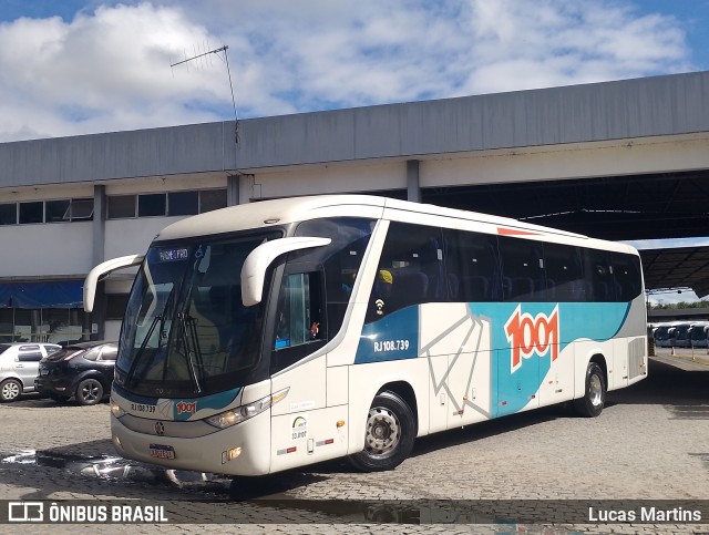 Auto Viação 1001 RJ 108.739 na cidade de Campos dos Goytacazes, Rio de Janeiro, Brasil, por Lucas Martins. Número da foto: #13199539.