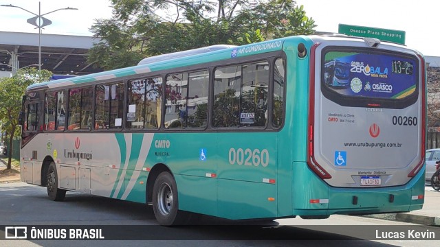Auto Viação Urubupungá 00260 na cidade de Osasco, São Paulo, Brasil, por Lucas Kevin. Número da foto: #13200477.