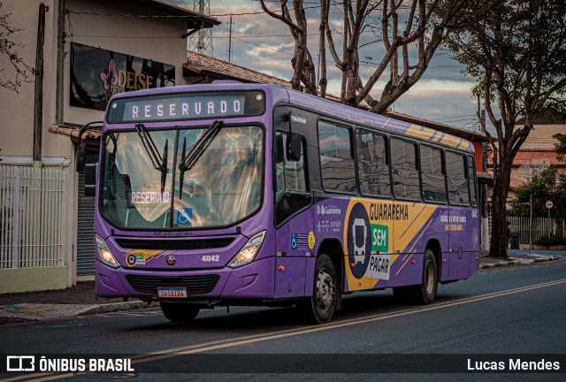 ATT - Alto Tietê Transportes 4042 na cidade de Guararema, São Paulo, Brasil, por Lucas Mendes. Número da foto: #13201771.