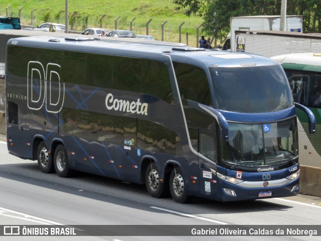 Viação Cometa 14301 na cidade de Aparecida, São Paulo, Brasil, por Gabriel Oliveira Caldas da Nobrega. Número da foto: #13200345.