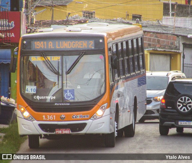 Cidade Alta Transportes 1.361 na cidade de Paulista, Pernambuco, Brasil, por Ytalo Alves. Número da foto: #13200632.