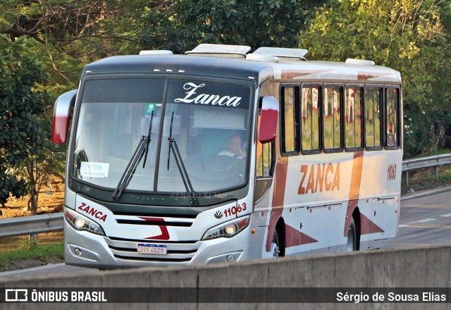 Zanca Transportes 11063 na cidade de Campinas, São Paulo, Brasil, por Sérgio de Sousa Elias. Número da foto: #13202089.
