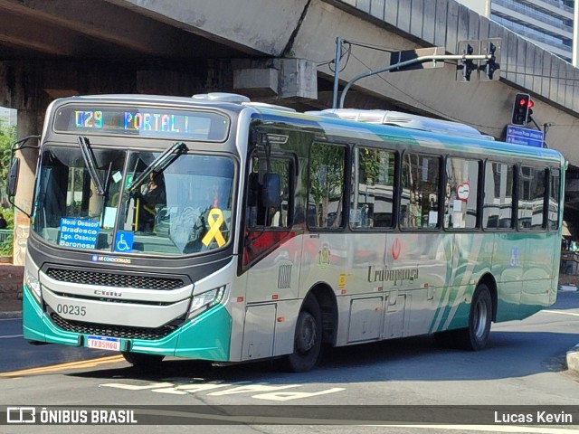 Auto Viação Urubupungá 00235 na cidade de Osasco, São Paulo, Brasil, por Lucas Kevin. Número da foto: #13199343.
