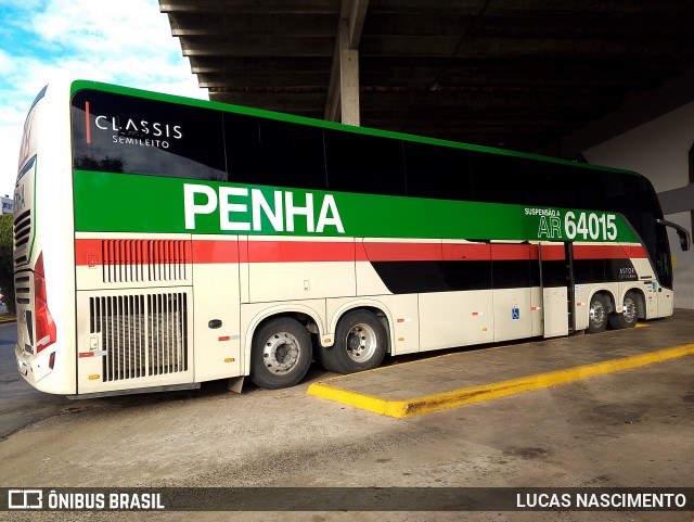 Empresa de Ônibus Nossa Senhora da Penha 64015 na cidade de Lages, Santa Catarina, Brasil, por LUCAS NASCIMENTO. Número da foto: #13200608.