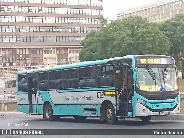 UTB - União Transporte Brasília 3460 na cidade de Brasília, Distrito Federal, Brasil, por Pietro Ribeiro. Número da foto: #13200516.