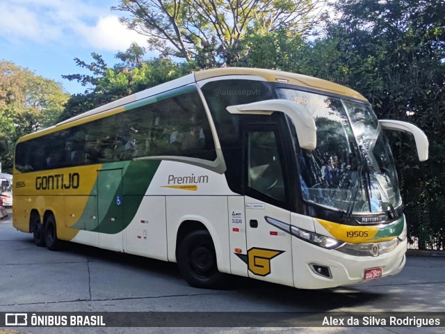 Empresa Gontijo de Transportes 19505 na cidade de São Paulo, São Paulo, Brasil, por Alex da Silva Rodrigues. Número da foto: #13201579.