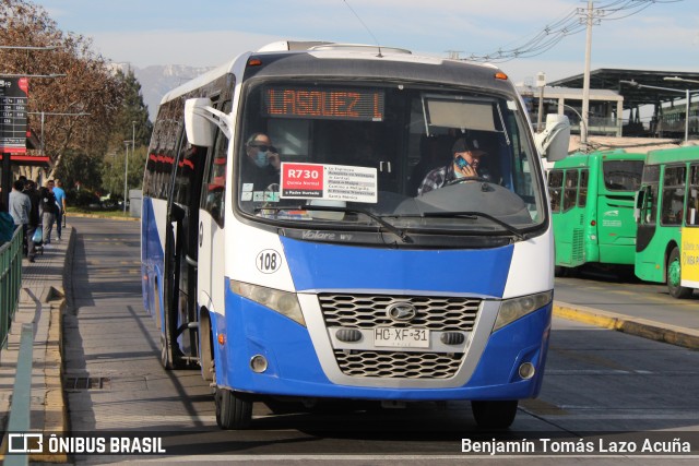 Transportes Líder 108 na cidade de Maipú, Santiago, Metropolitana de Santiago, Chile, por Benjamín Tomás Lazo Acuña. Número da foto: #13201611.