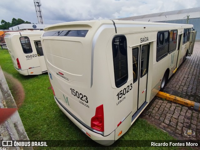 Leblon Transporte de Passageiros 15023 na cidade de Curitiba, Paraná, Brasil, por Ricardo Fontes Moro. Número da foto: #13201312.