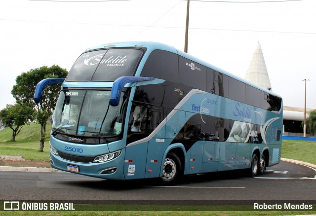 Expresso Satélite Norte 25010 na cidade de Marília, São Paulo, Brasil, por Roberto Mendes. Número da foto: #13201944.