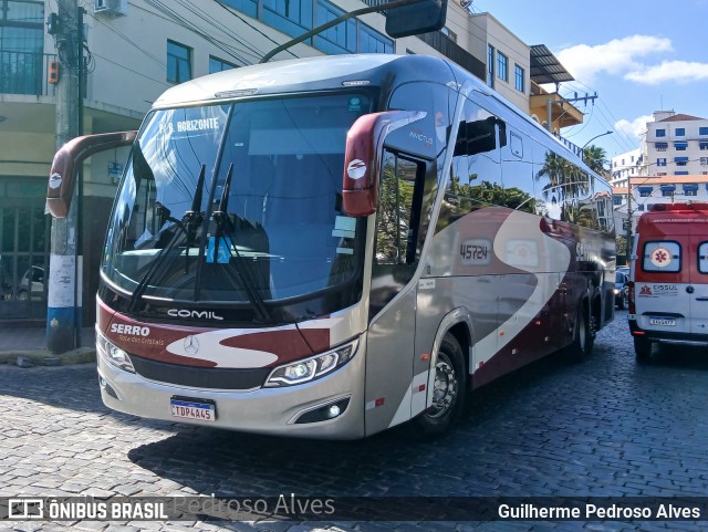 Viação Serro 45724 na cidade de Lambari, Minas Gerais, Brasil, por Guilherme Pedroso Alves. Número da foto: #13200525.