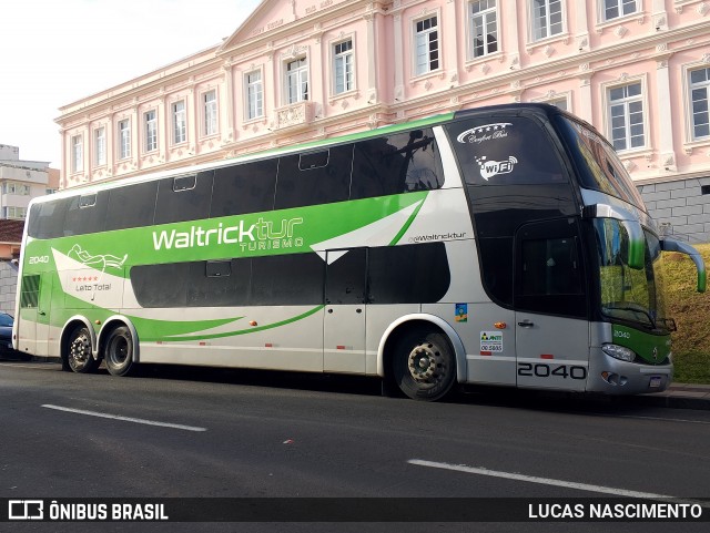 Waltricktur Transportes E Turismo 2040 na cidade de Lages, Santa Catarina, Brasil, por LUCAS NASCIMENTO. Número da foto: #13199838.
