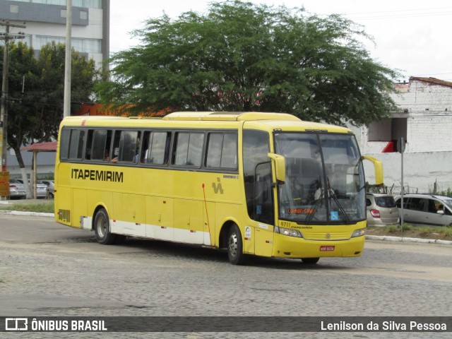 Viação Itapemirim 9711 na cidade de Caruaru, Pernambuco, Brasil, por Lenilson da Silva Pessoa. Número da foto: #13200697.
